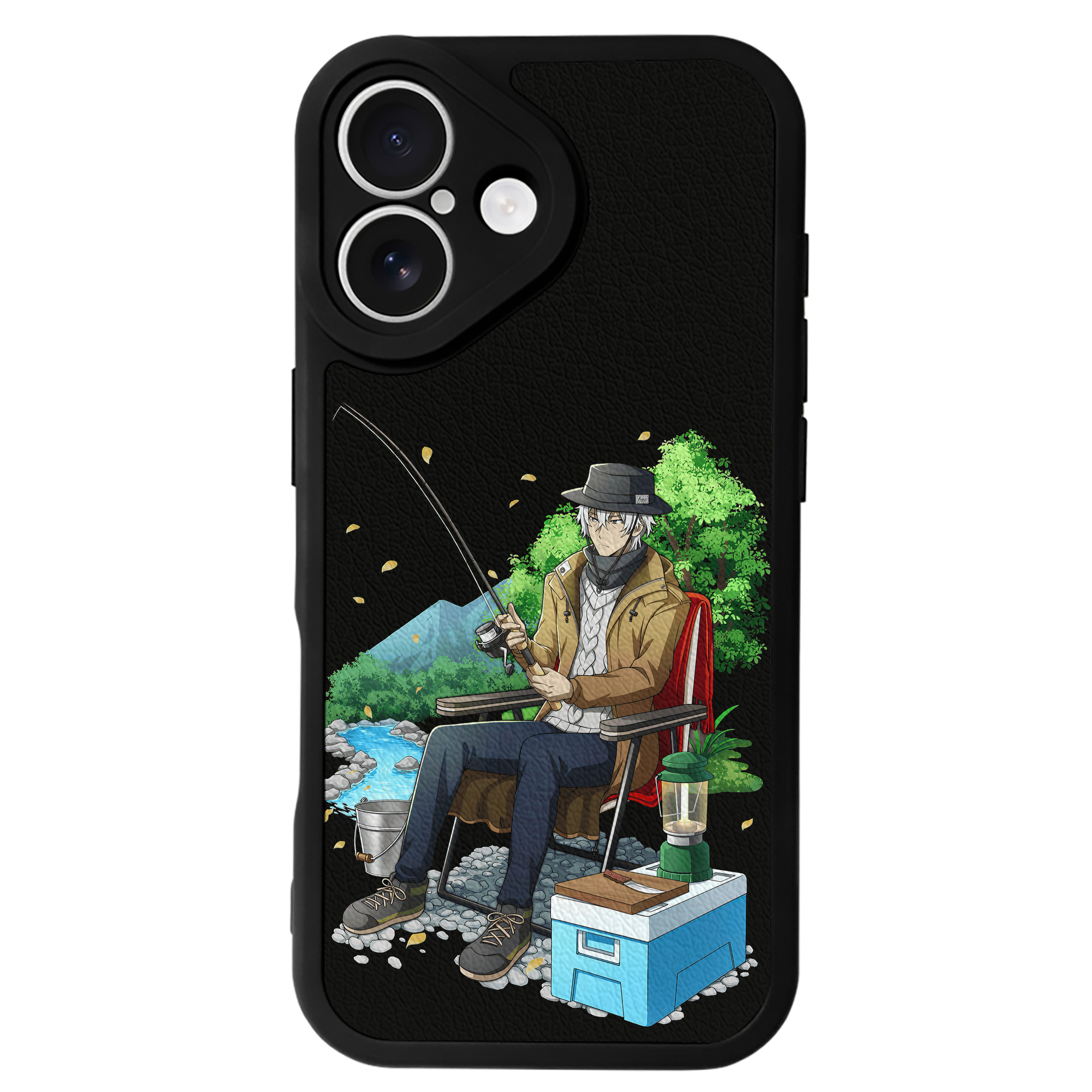 （画像用） 文豪ストレイドッグス Bungo Stray Dogs 【iPhone 16シリーズ対応】シリコンスマホケース（レザー調） 材質：シリコン